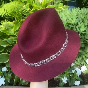 Maroon Fedora